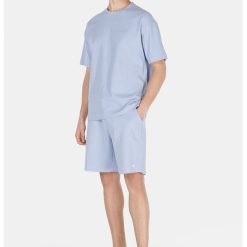 Pantaloni scurti uni cu snur-BARBATI/IMBRACAMINTE/Pantaloni si colanti-IMBRACAMINTE/Pantaloni si colanti