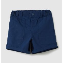 Pantaloni scurti uni din bumbac-BAIETI/IMBRACAMINTE/Sorturi-IMBRACAMINTE/Sorturi