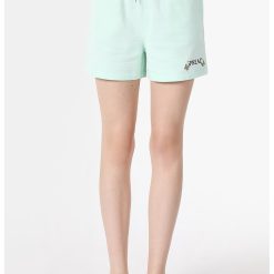 Pantaloni sport scurti regular fit cu detalii brodate-FEMEI/IMBRACAMINTE/Pantaloni si colanti-IMBRACAMINTE/Pantaloni si colanti