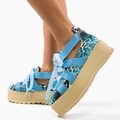 Pantofi Casual Pakler Albastri 2 3