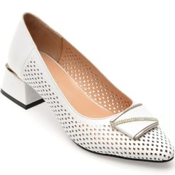 Pantofi EPICA albi