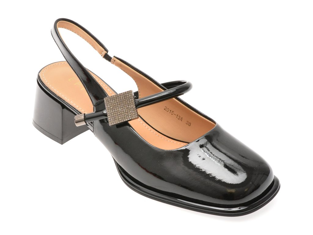 Pantofi EPICA negri