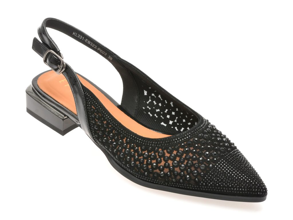 Pantofi EPICA negri