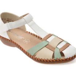 Pantofi RIEKER albi