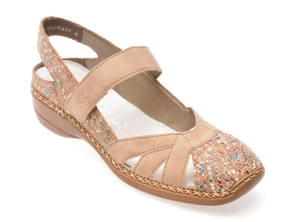 Pantofi RIEKER bej