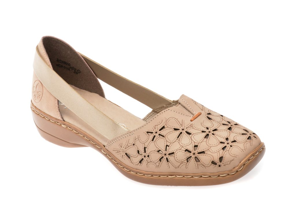 Pantofi RIEKER bej