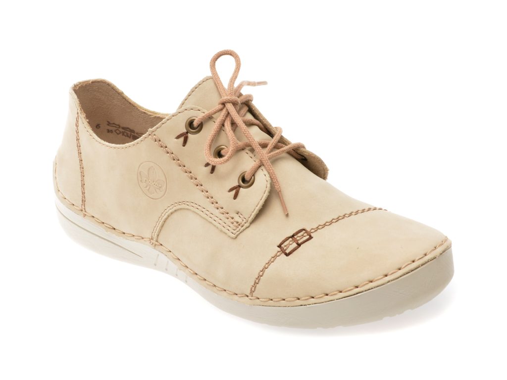 Pantofi RIEKER bej