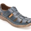 Pantofi RIEKER bleumarin