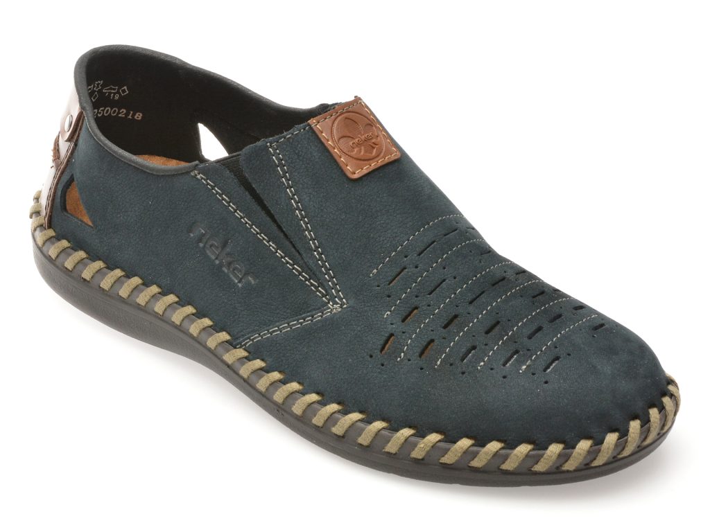Pantofi RIEKER bleumarin