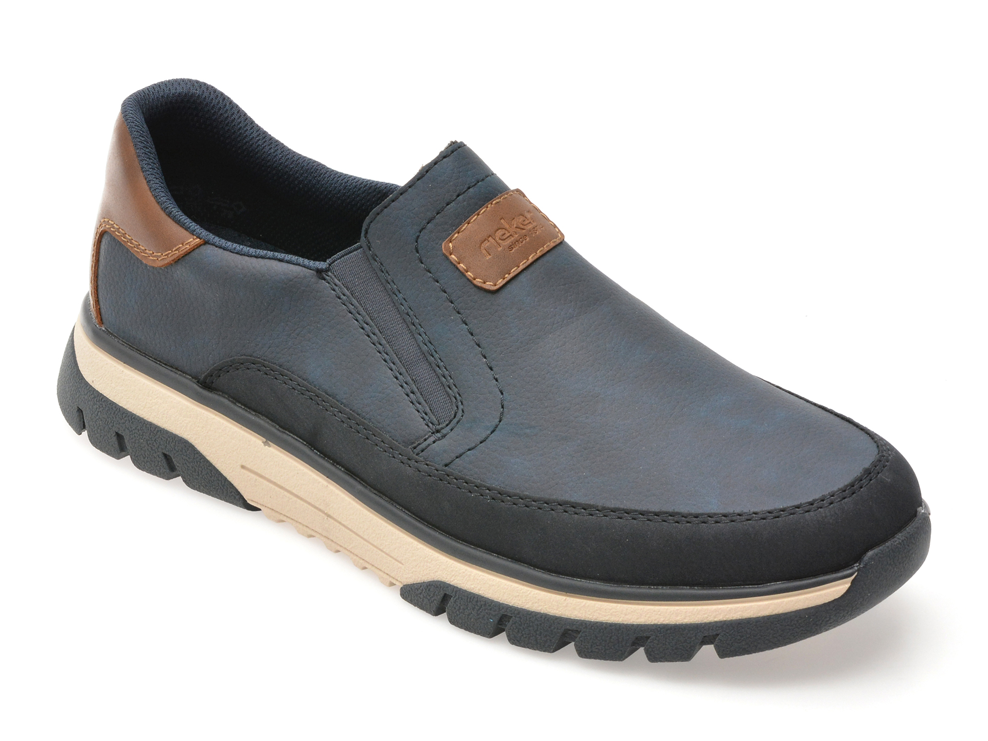 Pantofi RIEKER bleumarin