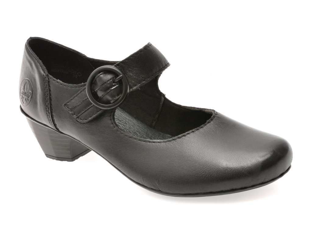 Pantofi RIEKER negri