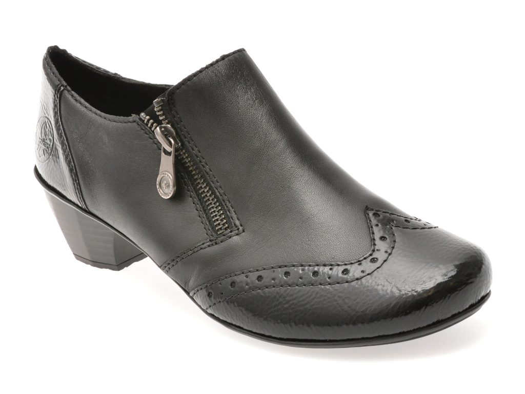 Pantofi RIEKER negri