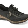 Pantofi RIEKER negri