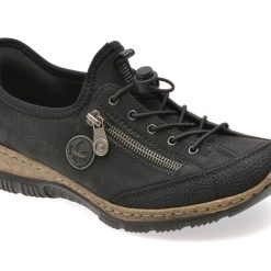 Pantofi RIEKER negri