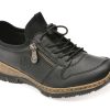 Pantofi RIEKER negri