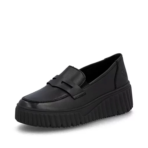 Pantofi Rieker N2562-00 negru-Pantofi-Pantofi