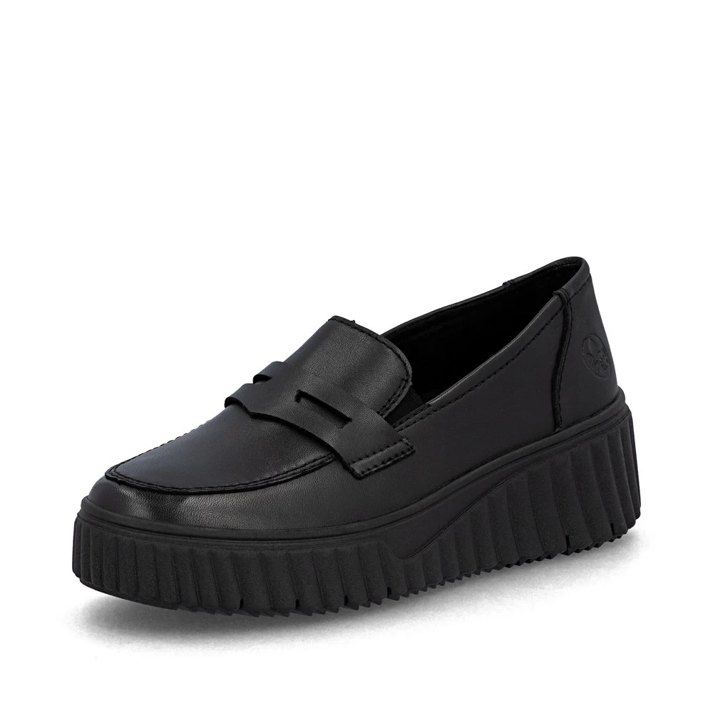 Pantofi Rieker N2562-00 negru-Pantofi-Pantofi