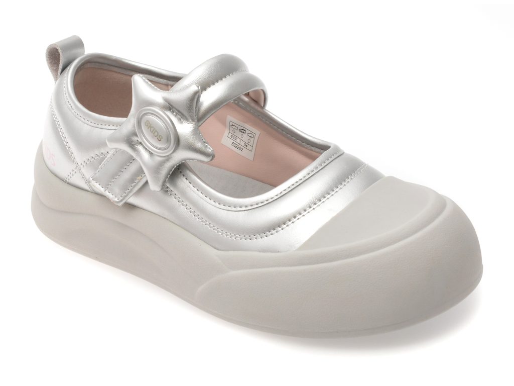 Pantofi SELECTION KIDS argintii
