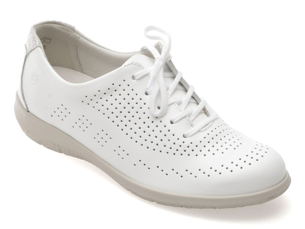 Pantofi SUAVE albi