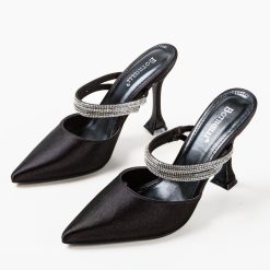 Pantofi cu toc Manyla Negri 4