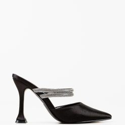Pantofi cu toc Manyla Negri 5