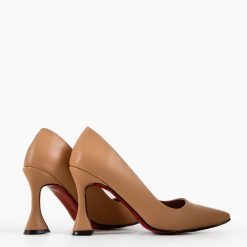 Pantofi dama Baty Bej 5