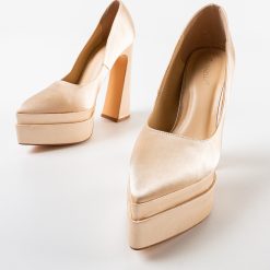 Pantofi dama Carweb Bej 4