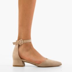 Pantofi dama Fido Bej 3
