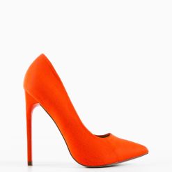 Pantofi dama Jael Portocalii 4