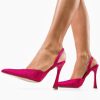 Pantofi dama Josian Fuchsia-Pantofi cu toc-Pantofi cu toc