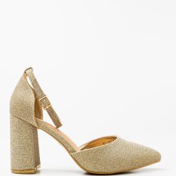Pantofi dama Lewis Aurii 3