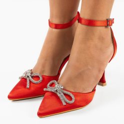 Pantofi dama Zayn Rosii 2