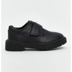 Pantofi de piele ecologica cu velcro-BAIETI/INCALTAMINTE/Pantofi clasici-INCALTAMINTE/Pantofi clasici
