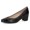 Pantofi piele Caprice 9-22302-45-019 negru combi-Pantofi-Pantofi