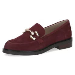Pantofi piele Caprice 9-24200-41-549 bordo-Pantofi-Pantofi