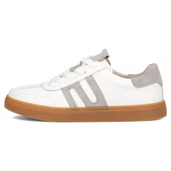 Pantofi piele naturala 6742 alb-Pantofi-Pantofi