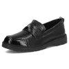 Pantofi piele naturala 7409 negru-croc-Pantofi-Pantofi