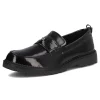Pantofi piele naturala 7409 negru-lac-Pantofi-Pantofi