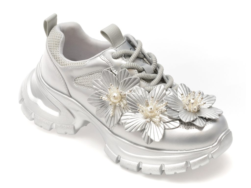 Pantofi sport EPICA argintii
