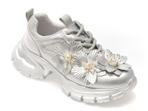 Pantofi sport EPICA argintii
