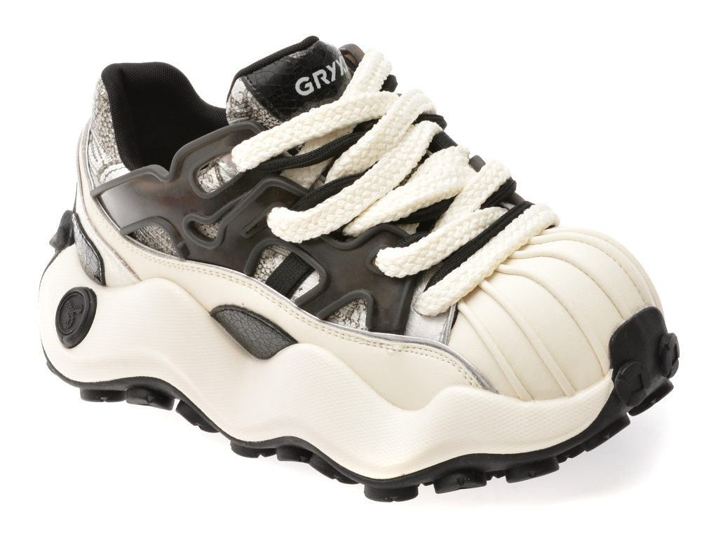 Pantofi sport GRYXX alb-negru