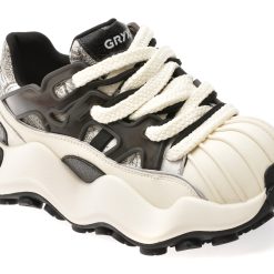 Pantofi sport GRYXX alb-negru