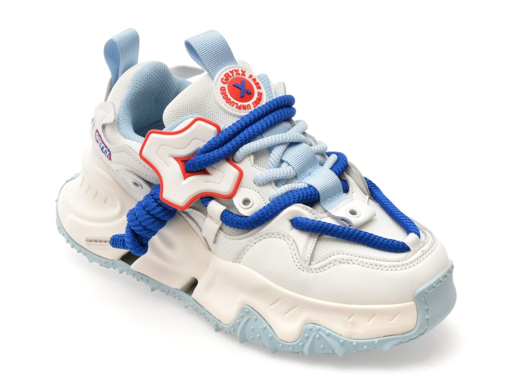 Pantofi sport GRYXX albi