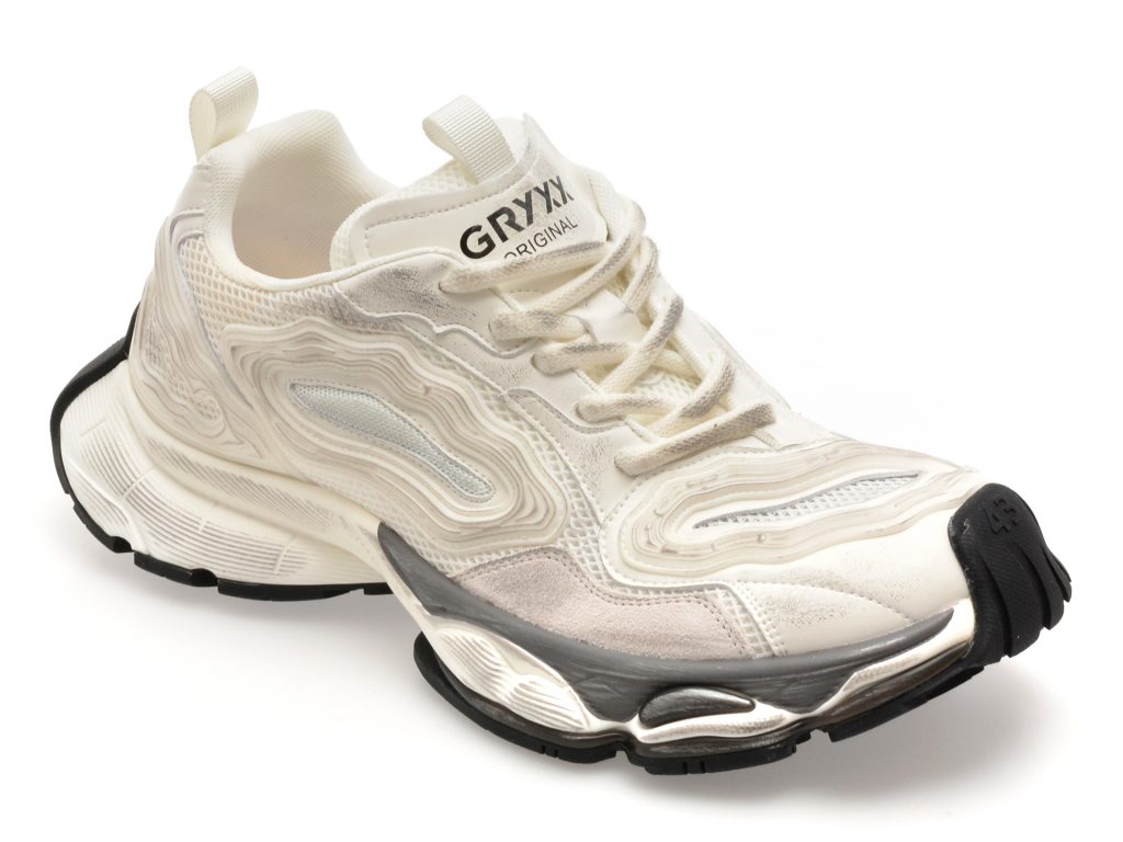 Pantofi sport GRYXX albi