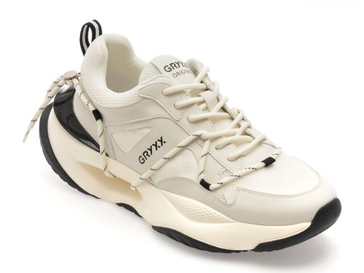 Pantofi sport GRYXX albi