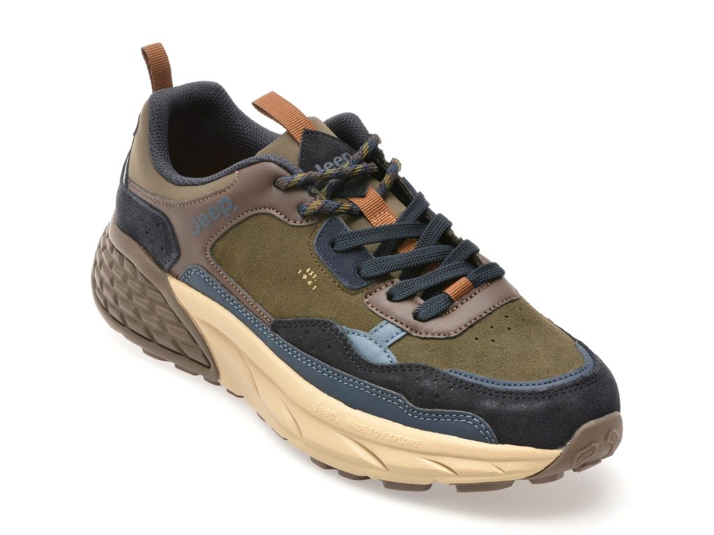 Pantofi sport JEEP maro