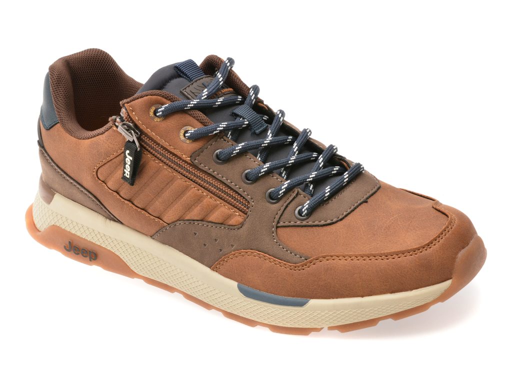 Pantofi sport JEEP maro