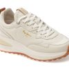Pantofi sport PEPE JEANS albi