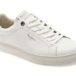 Pantofi sport PEPE JEANS albi