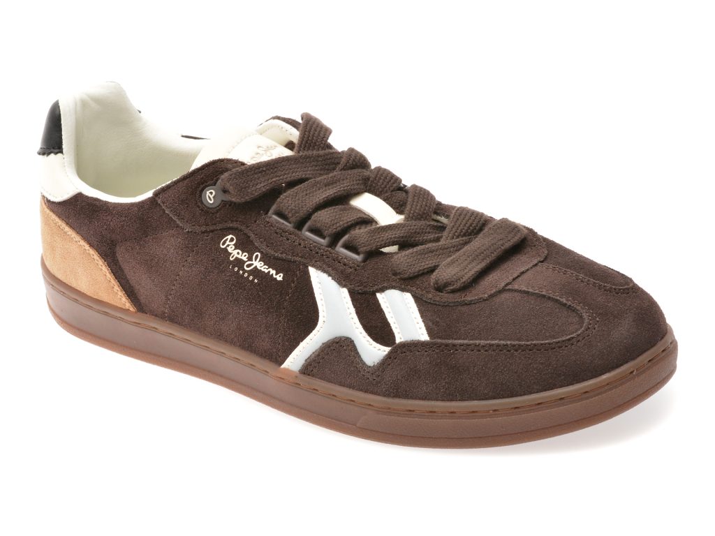 Pantofi sport PEPE JEANS maro